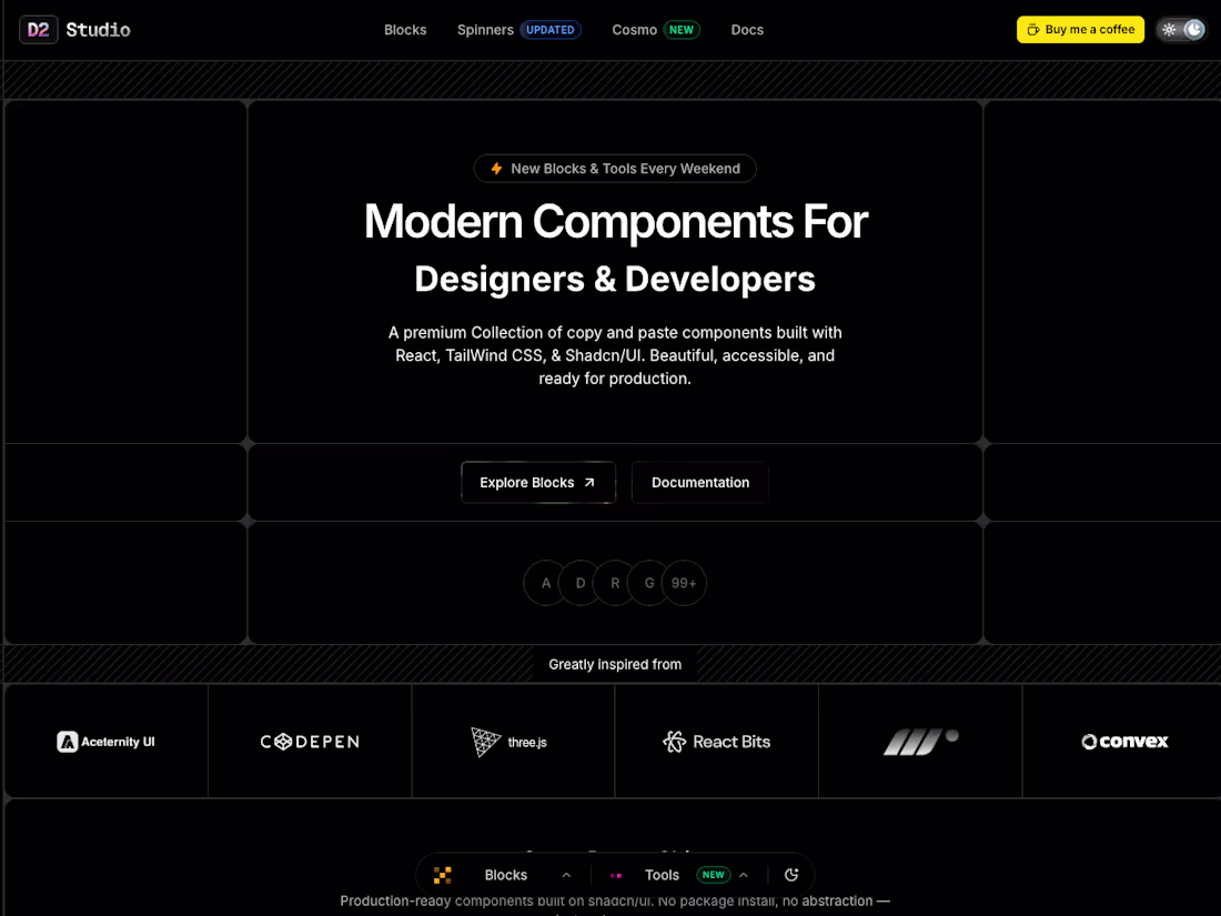 Cover image for Modern Components For Designers & Developers