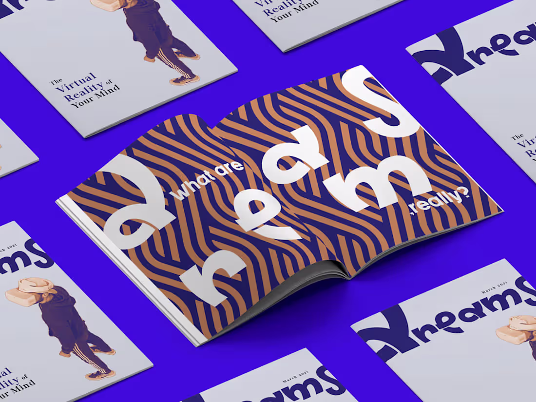 Cover image for Editorial Design: Dreams Magazine Layout