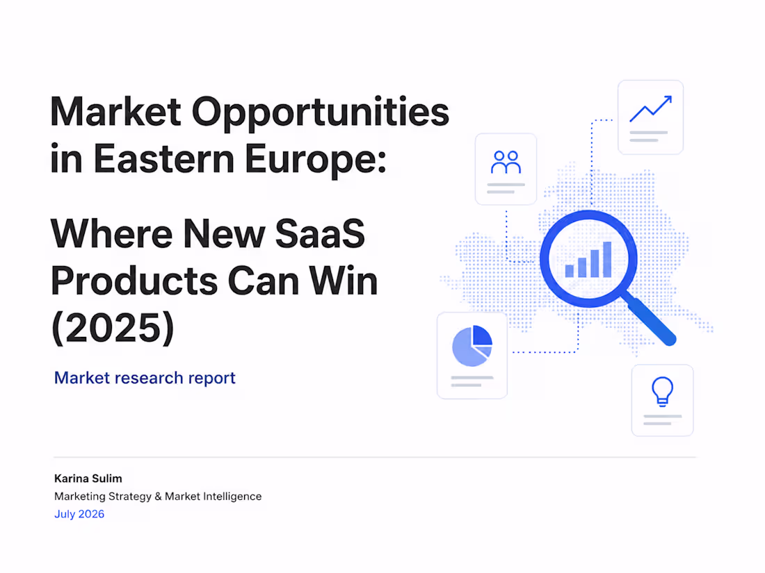 Cover image for Market Opportunities in Eastern Europe
