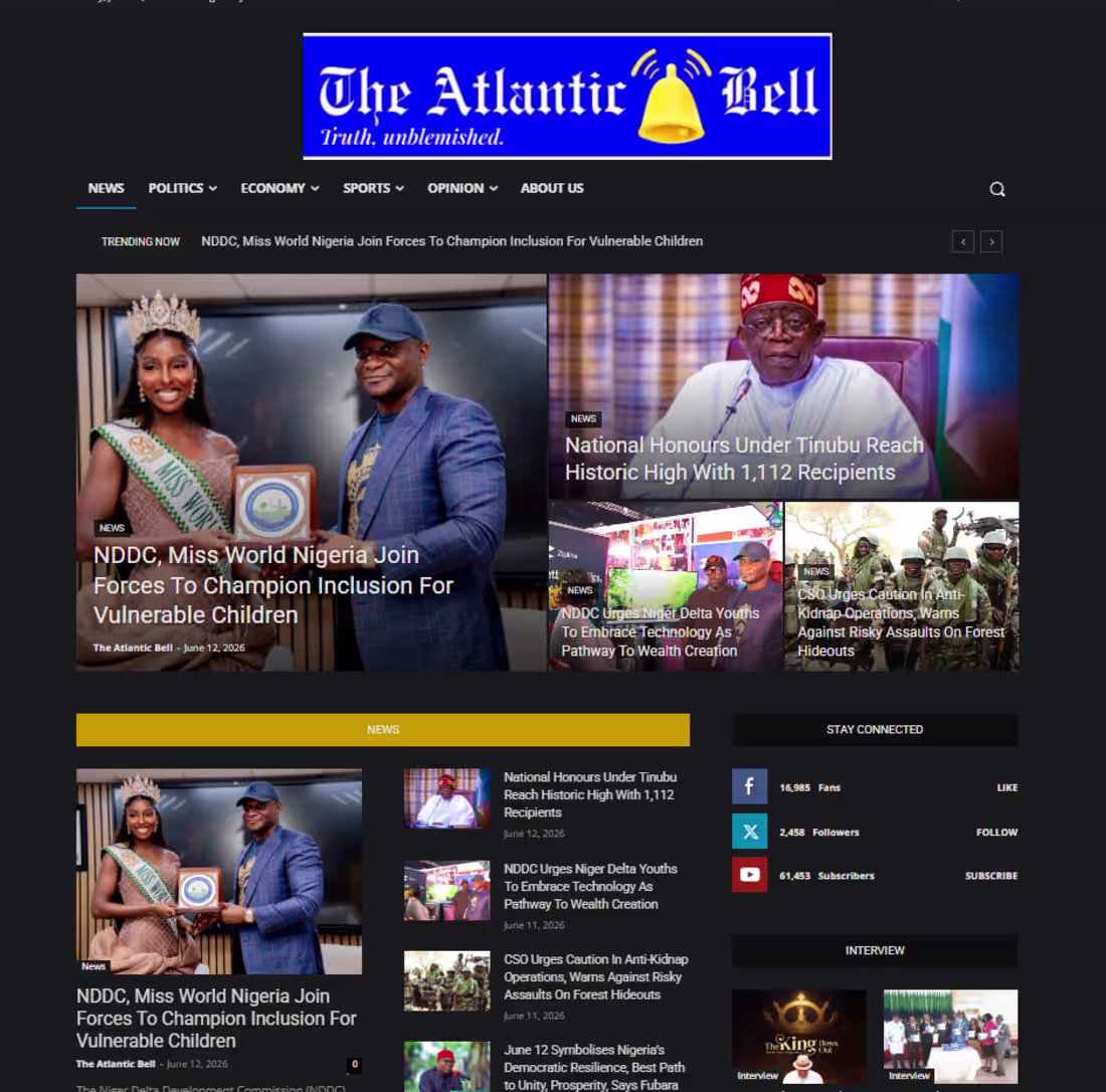 Cover image for News Outlet blog
