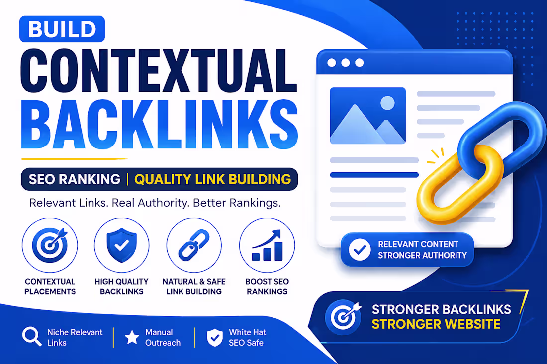 Cover image for Contextual Backlinks and Quality Link Building for SEO