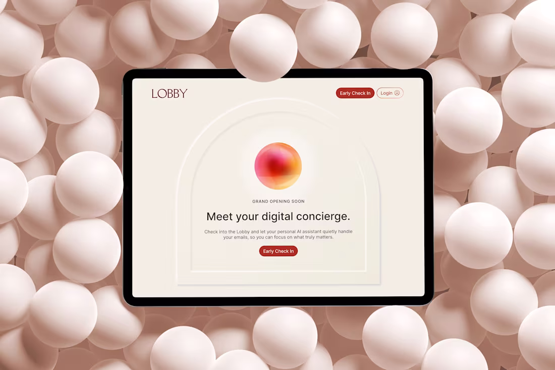 Cover image for Lobby AI / Brand & Web Design