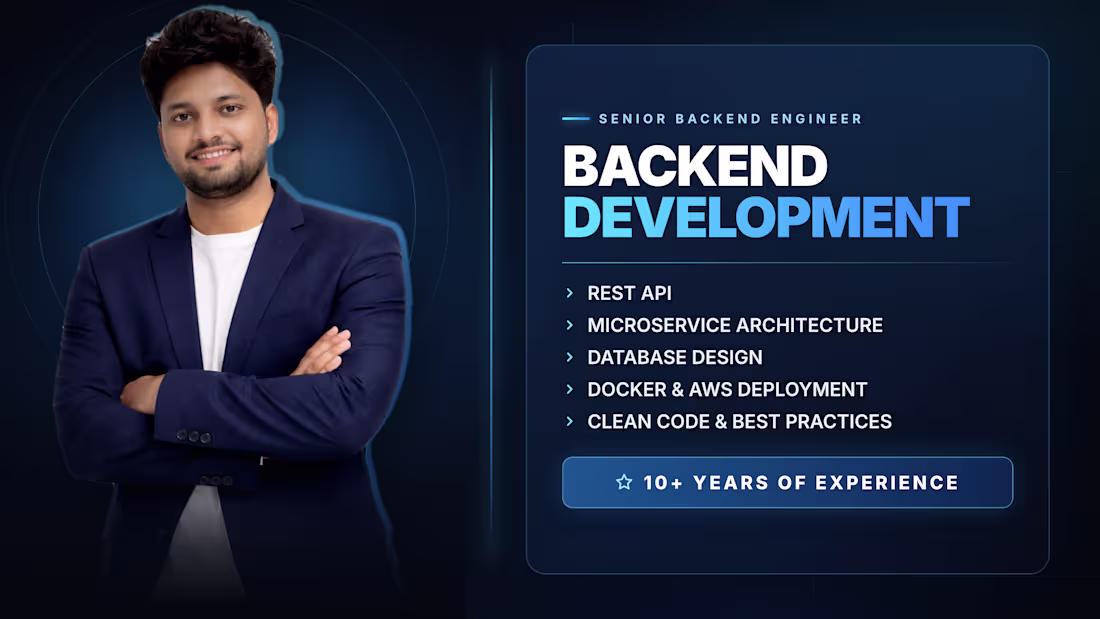 Cover image for Full Stack Web Developer: React Frontend & Go/Python Backend