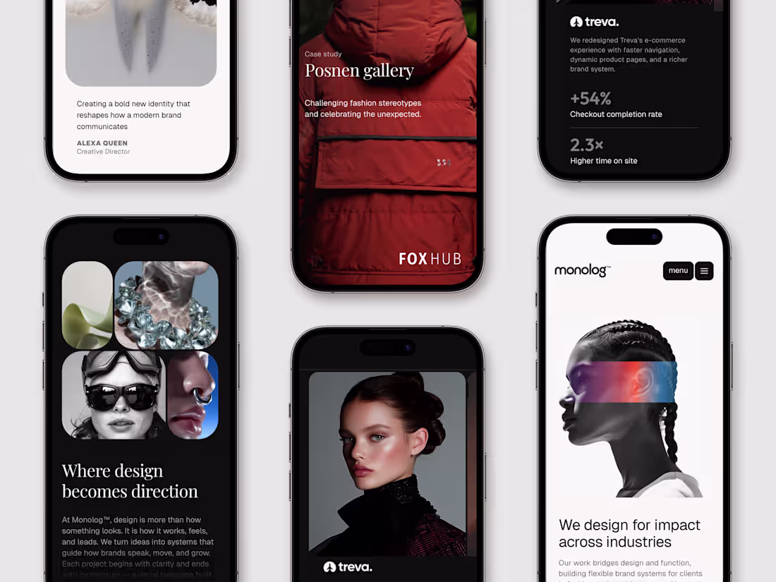 Cover image for Monolog is a refined agency template
