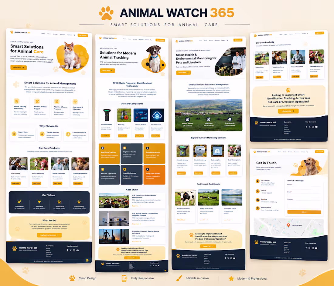 Cover image for Modern, professional, and responsive website