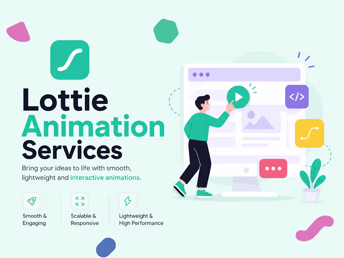 Cover image for Lottie Animation for Websites, Apps & SaaS