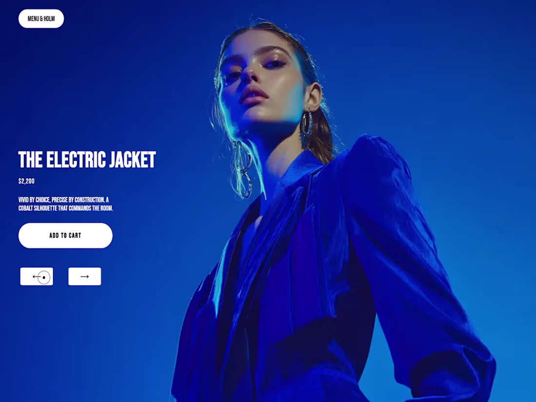 Cover image for A premium fashion e-commerce concept