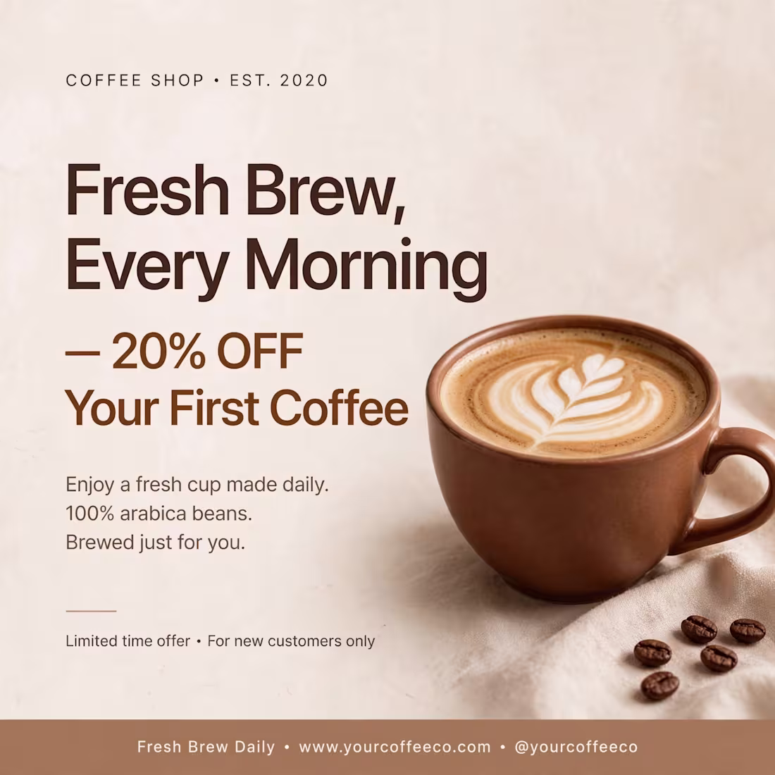 Cover image for Social media poster design for