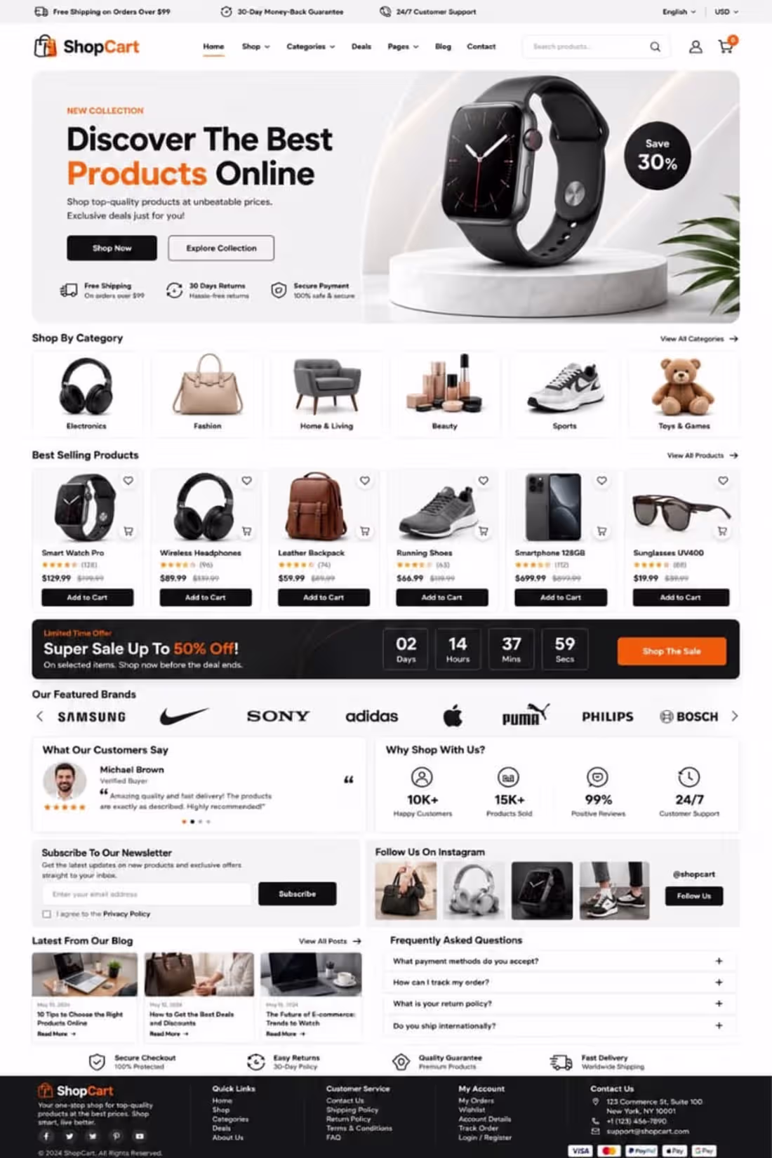 Cover image for Modern eCommerce Website
