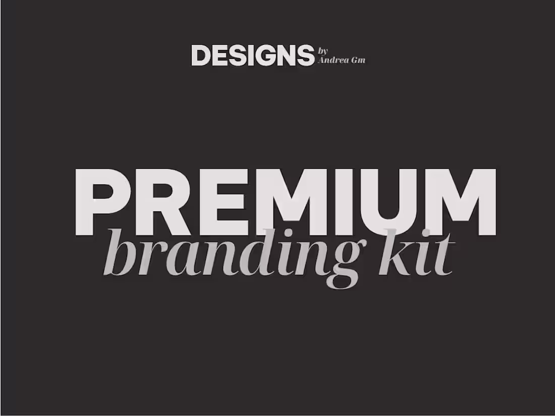 Cover image for Premium Branding Kit