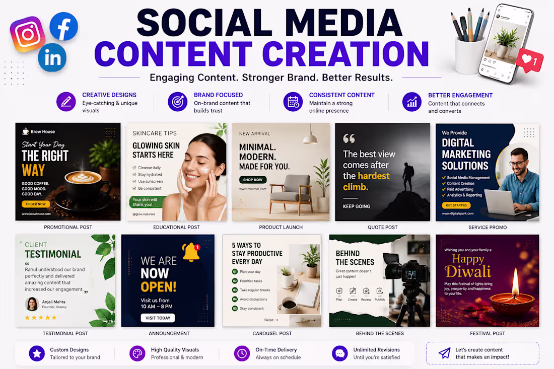 Cover image for Social Media Content Creation