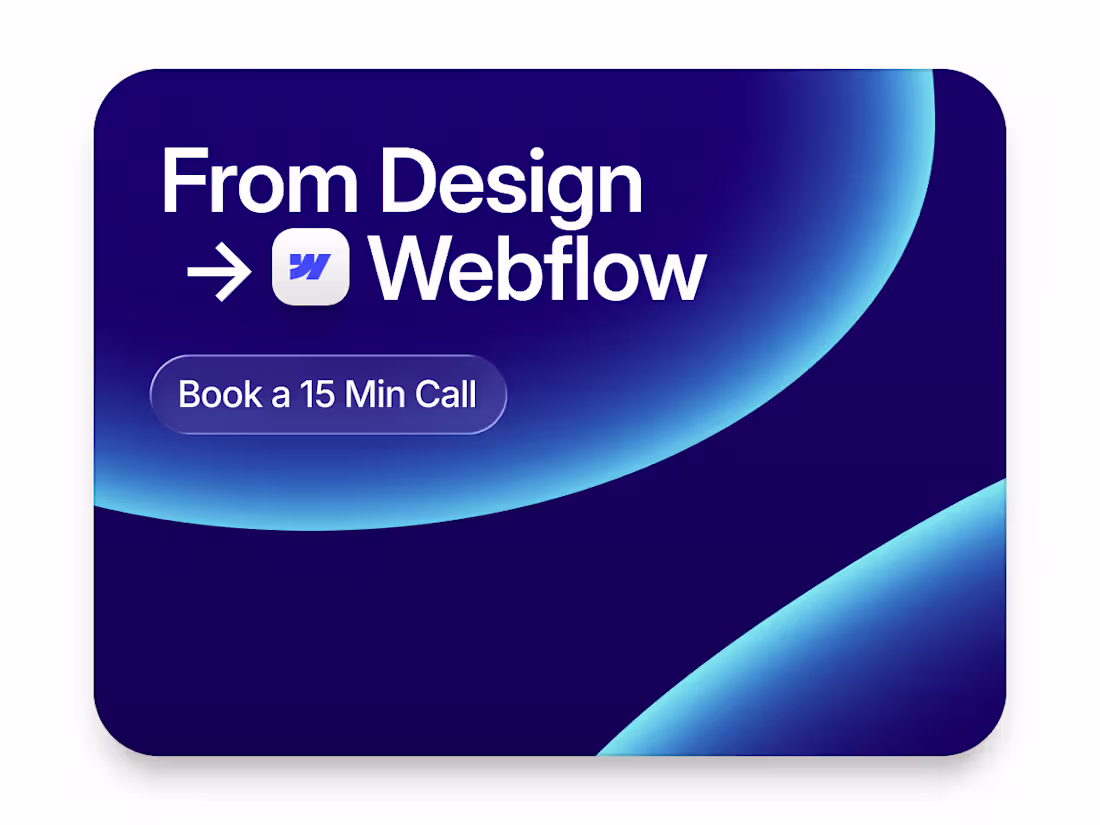 Cover image for From Design to Webflow Support