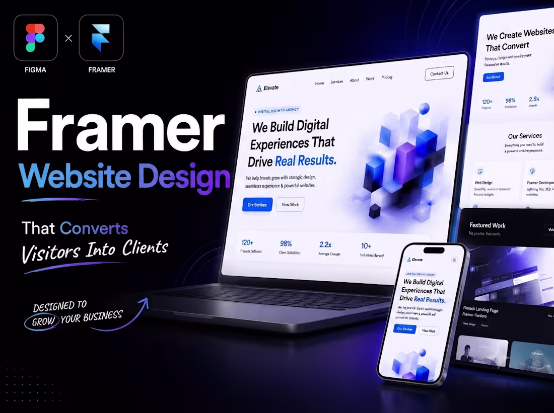 Cover image for Design & Build High Performance Websites in Framer 