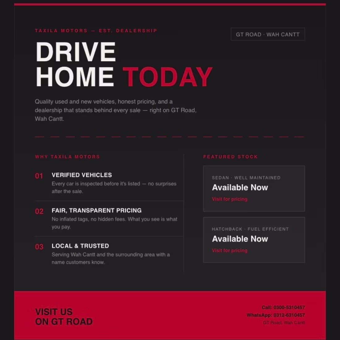 Cover image for Designed a promotional brochure for