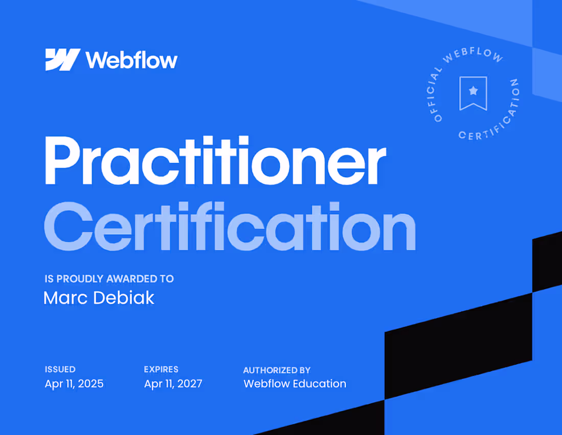 Cover image for Webflow Development