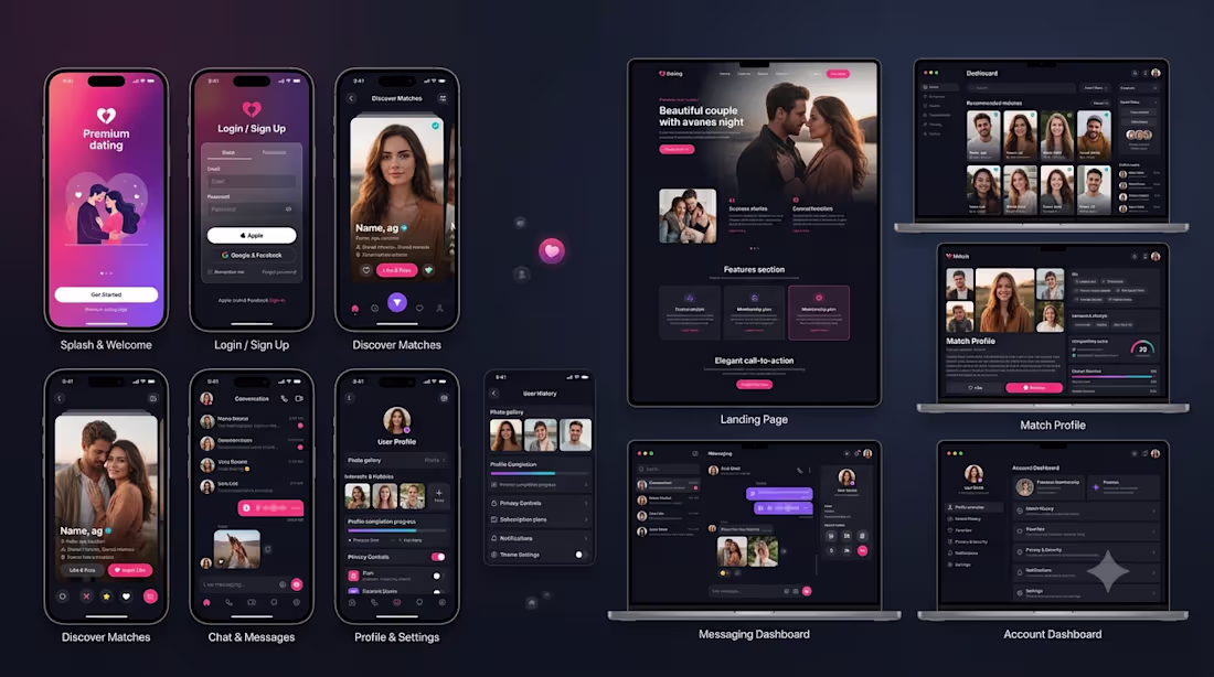 Cover image for A modern, high-end dating ecosystem