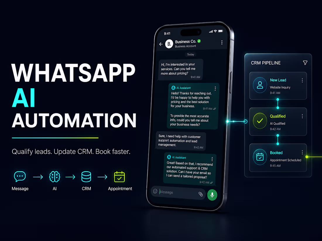 Cover image for WhatsApp AI Lead Qualification &