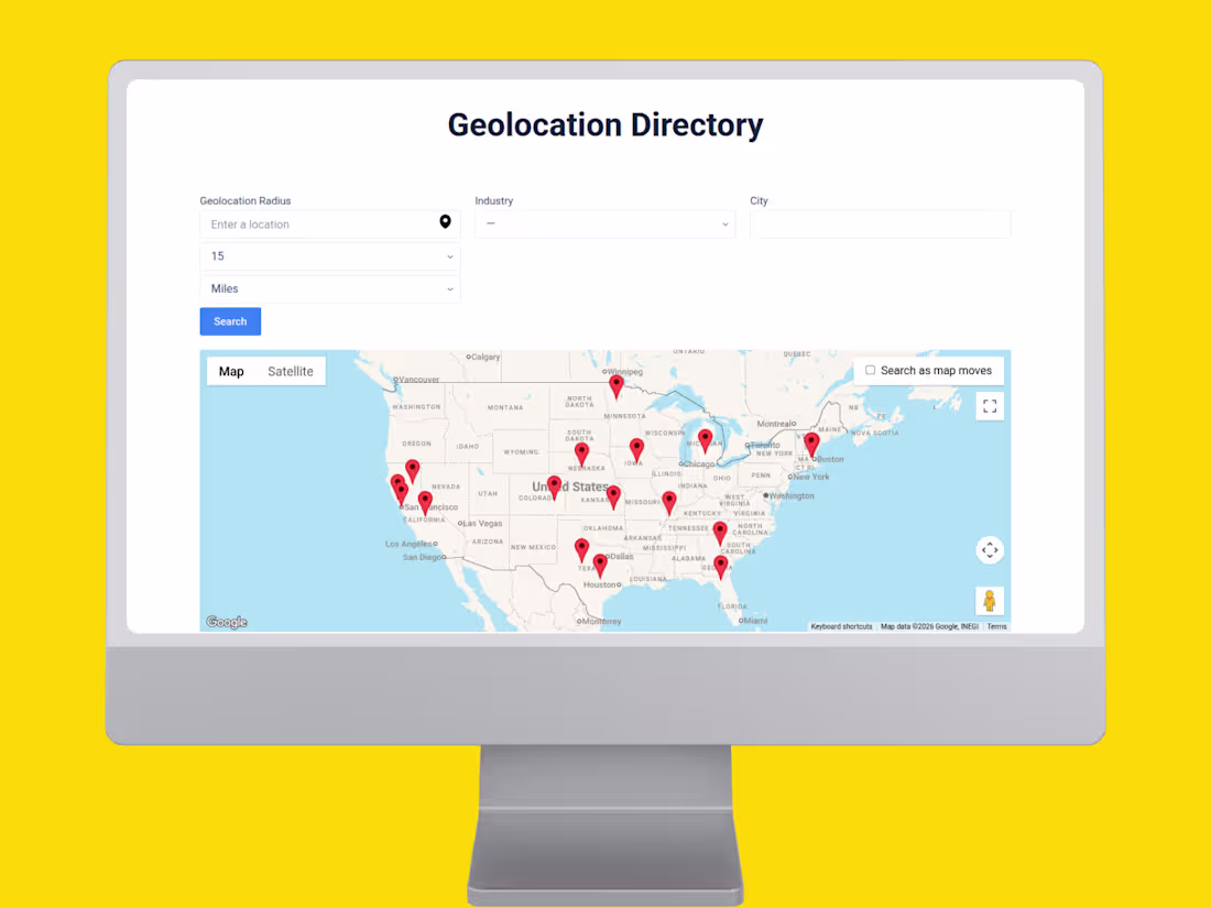 Cover image for Geolocation Directory