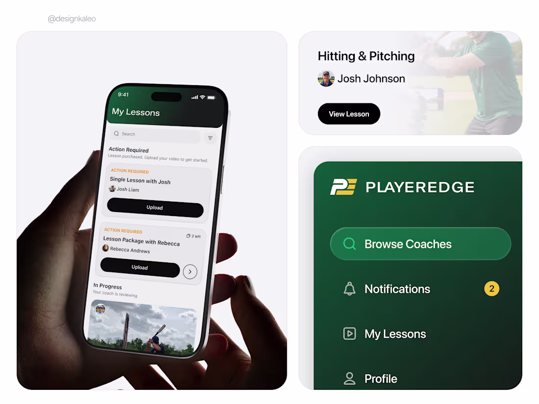 Cover image for PlayerEdge: Coaching Platform for Youth Sports