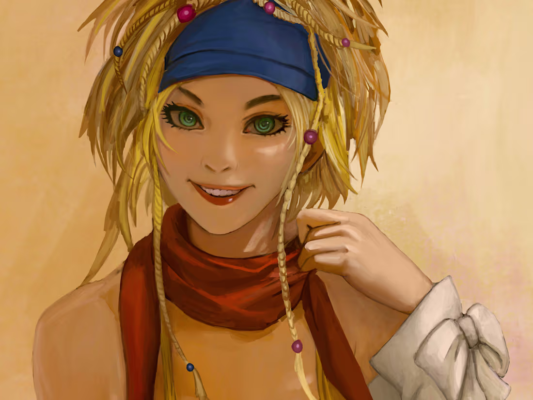 Cover image for Rikku fanart