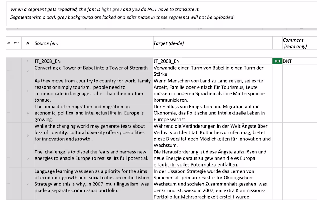 Cover image for EN>GER Converting a Tower of Babel into a Tower of Strength