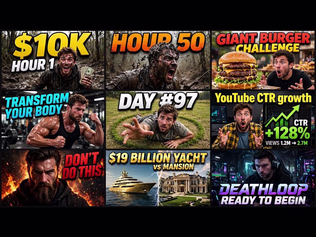 Cover image for YouTube Thumbnail Pack - 9x