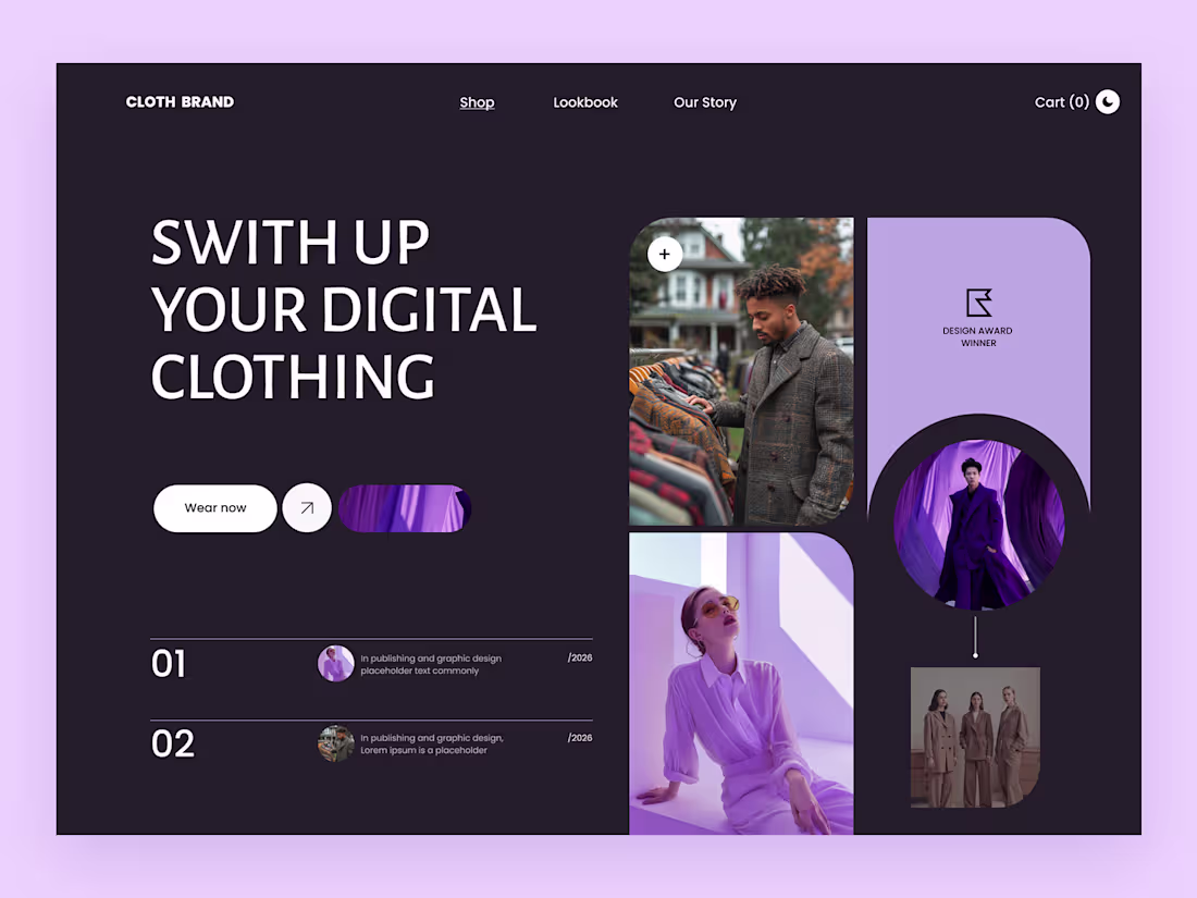 Cover image for Modern Fashion E-Commerce Website
A modern