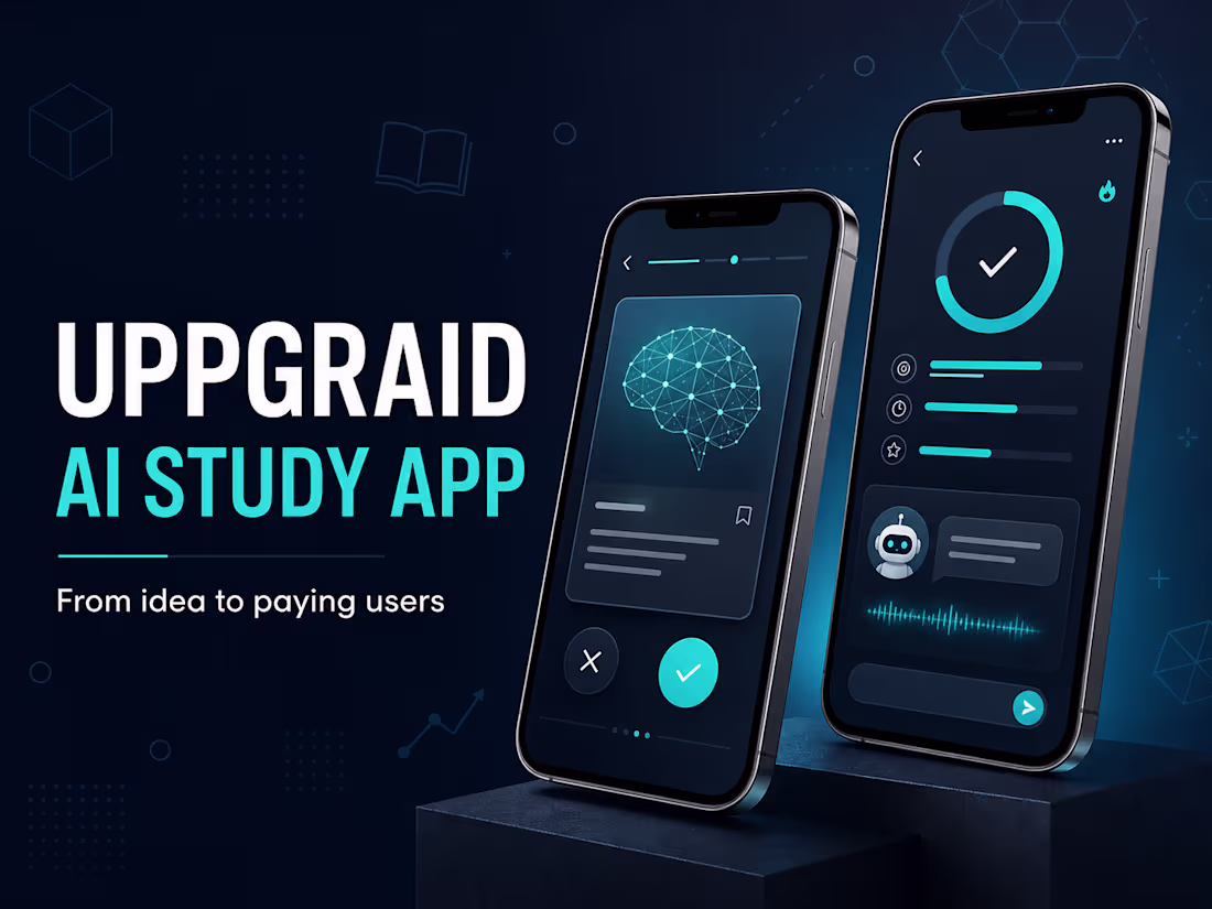 Cover image for From idea to an AI study app with paying users