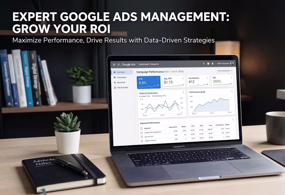 Cover image for Google Ads Performance Management and Campaign Optimization