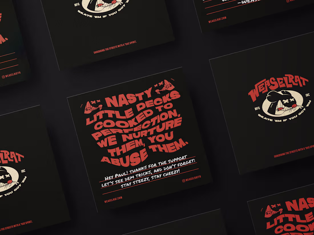Cover image for Weaselrat:  Brand Identity