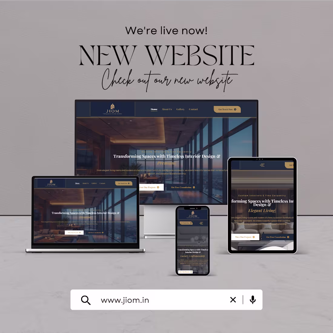 Cover image for Interior New One Site