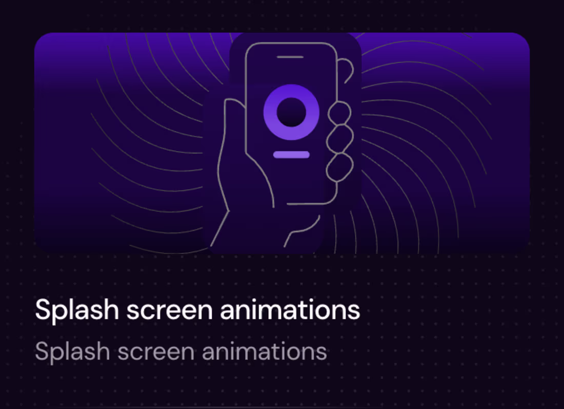 Cover image for Splash screen animations in Rive or Lottie