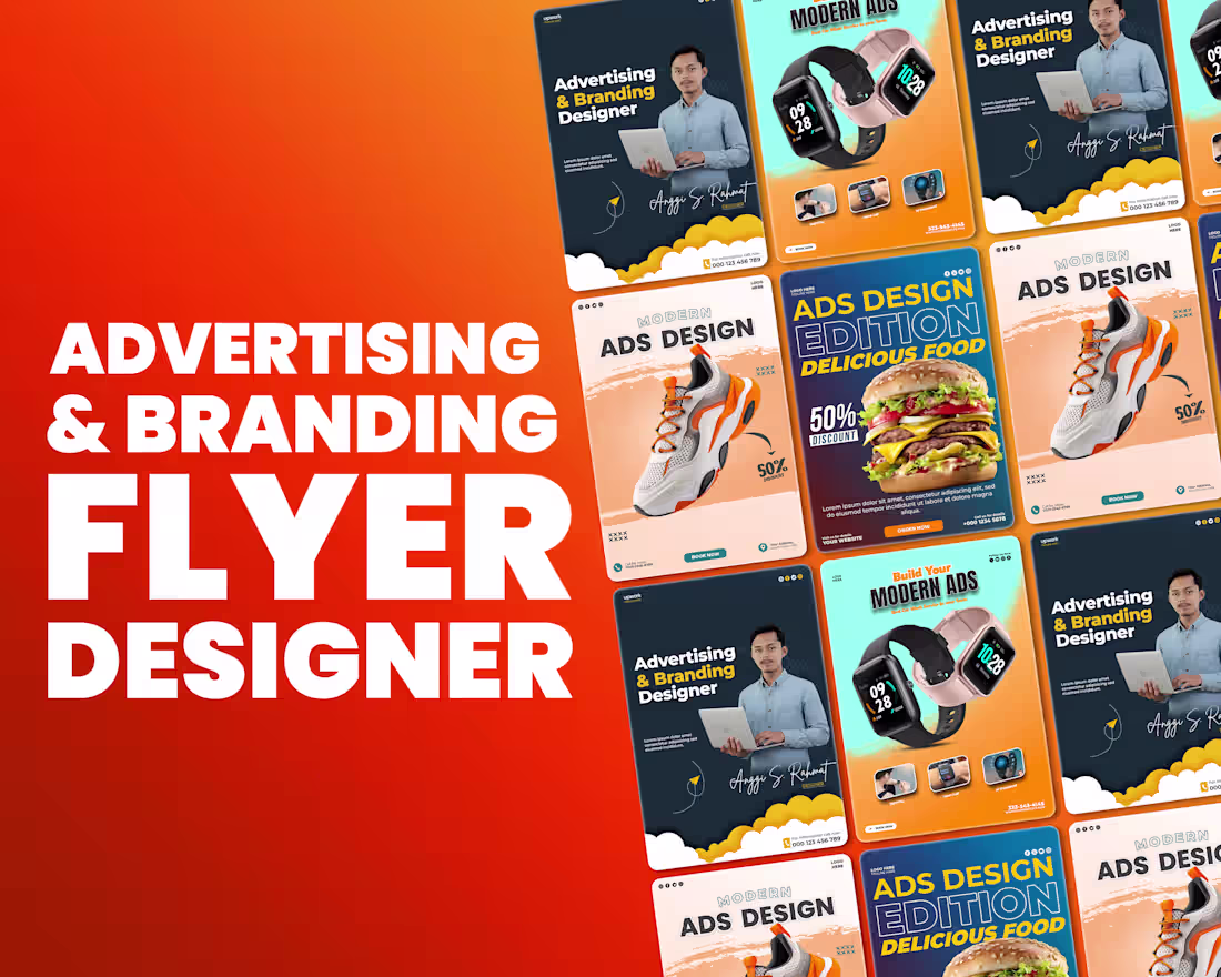 Cover image for Advertising & Branding Flyer Design - PRINT READY
