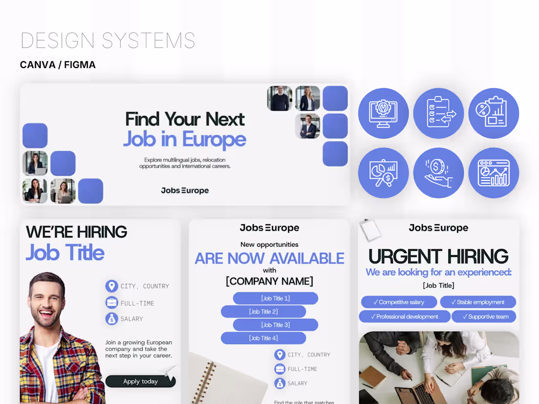 Cover image for Canva Brand Design System &