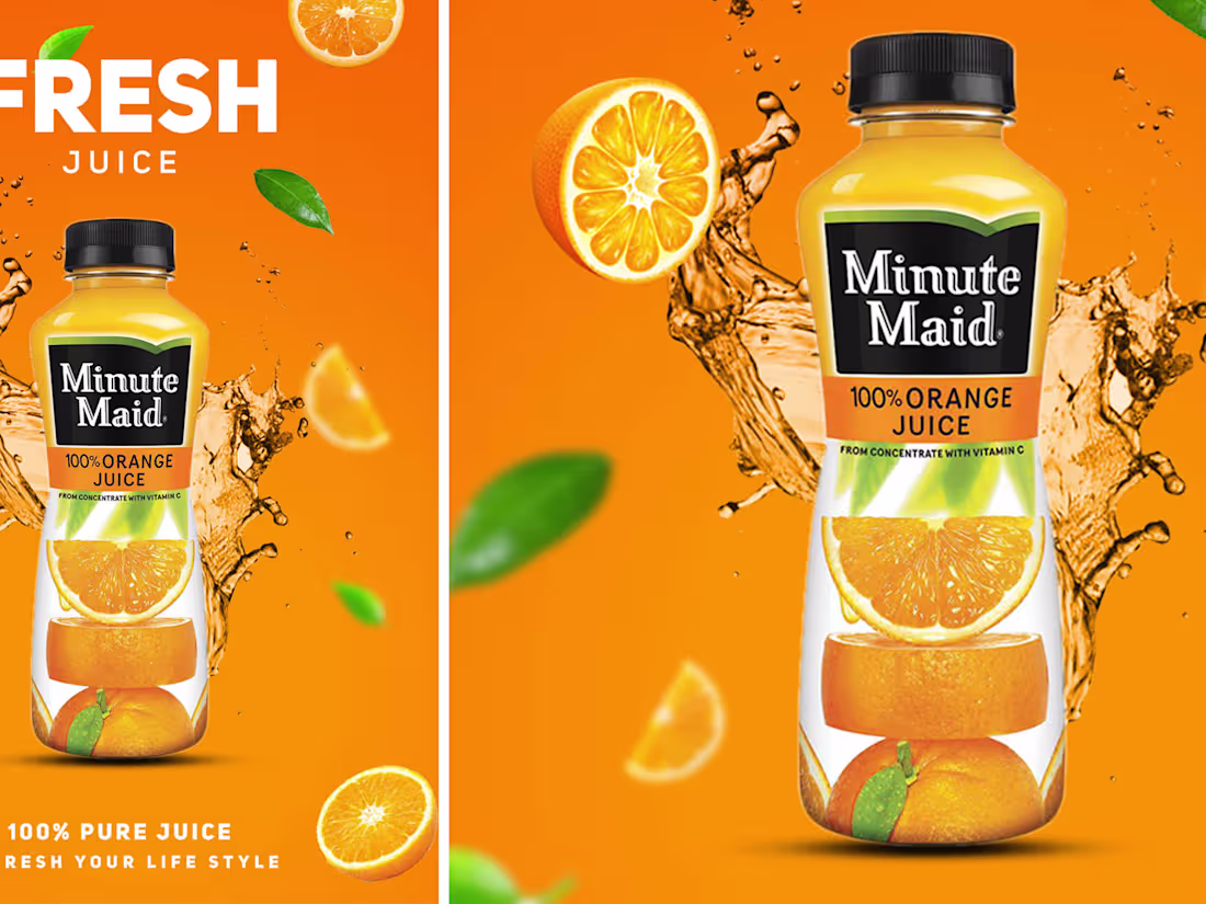 Cover image for Fresh Squeeze: Orange Juice Packaging Design