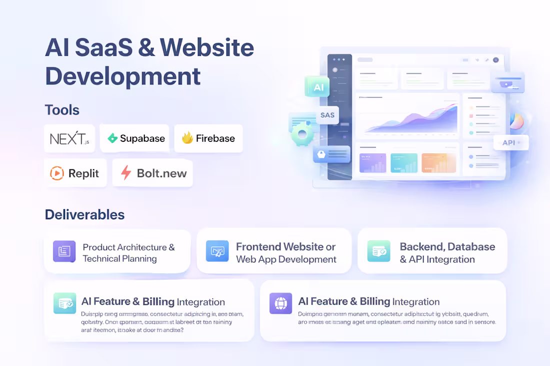 Cover image for AI SaaS & Website Development