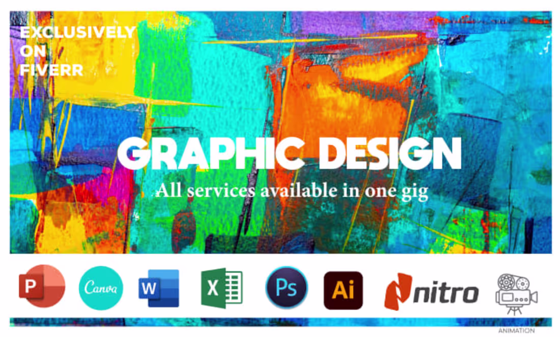 Cover image for Professional Graphic Designer, product dersign for your business