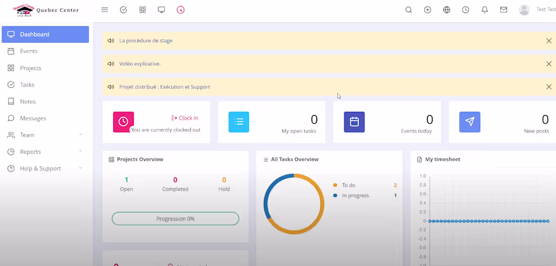 Cover image for Project Site Web Manager & CRM