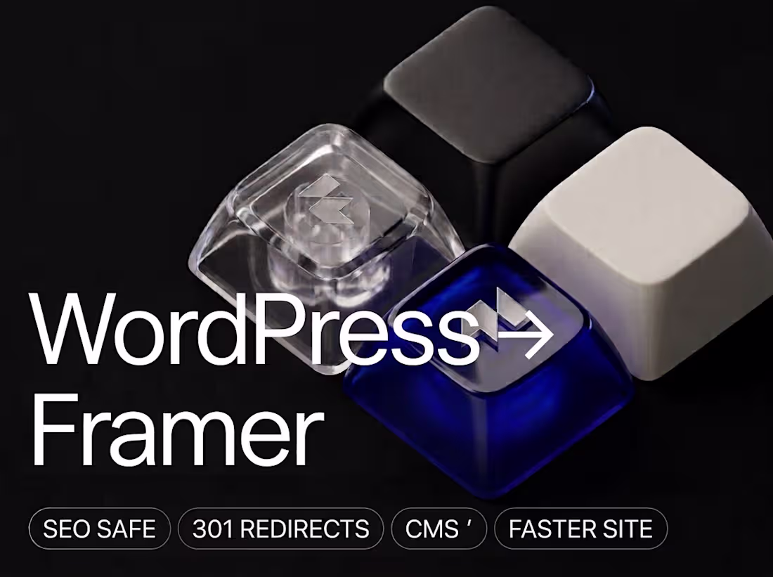 Cover image for WordPress to Framer Migration