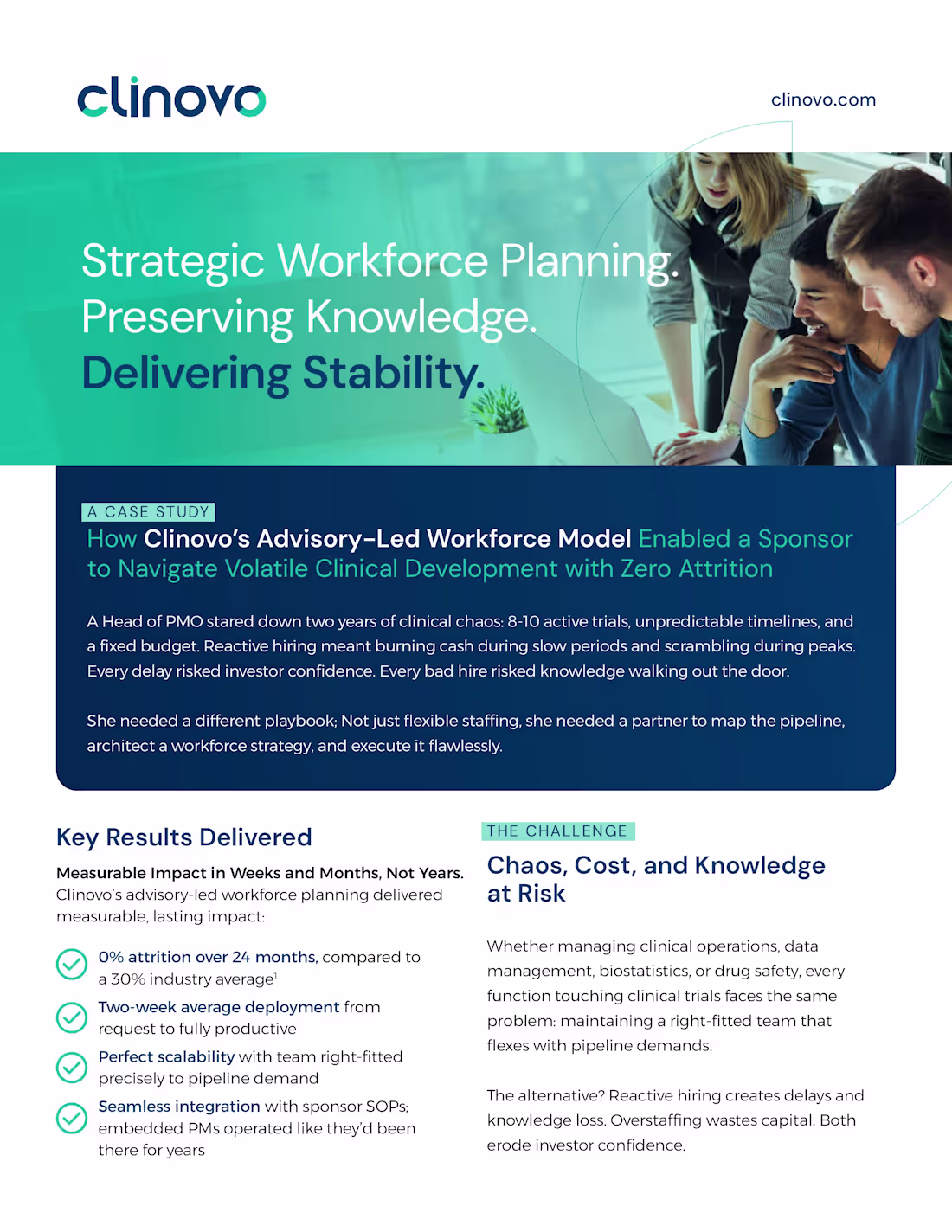 Cover image for Clinovo One-pager