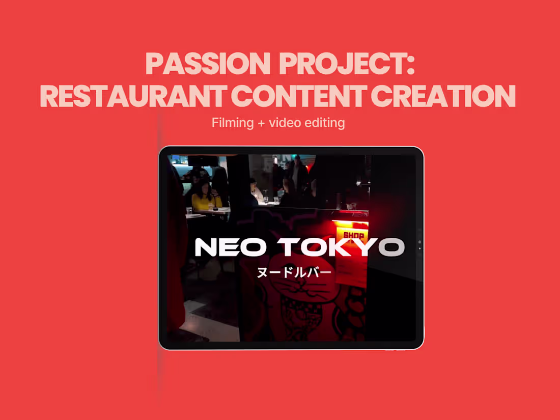 Cover image for Restaurant Experience | Instagram Reel Video