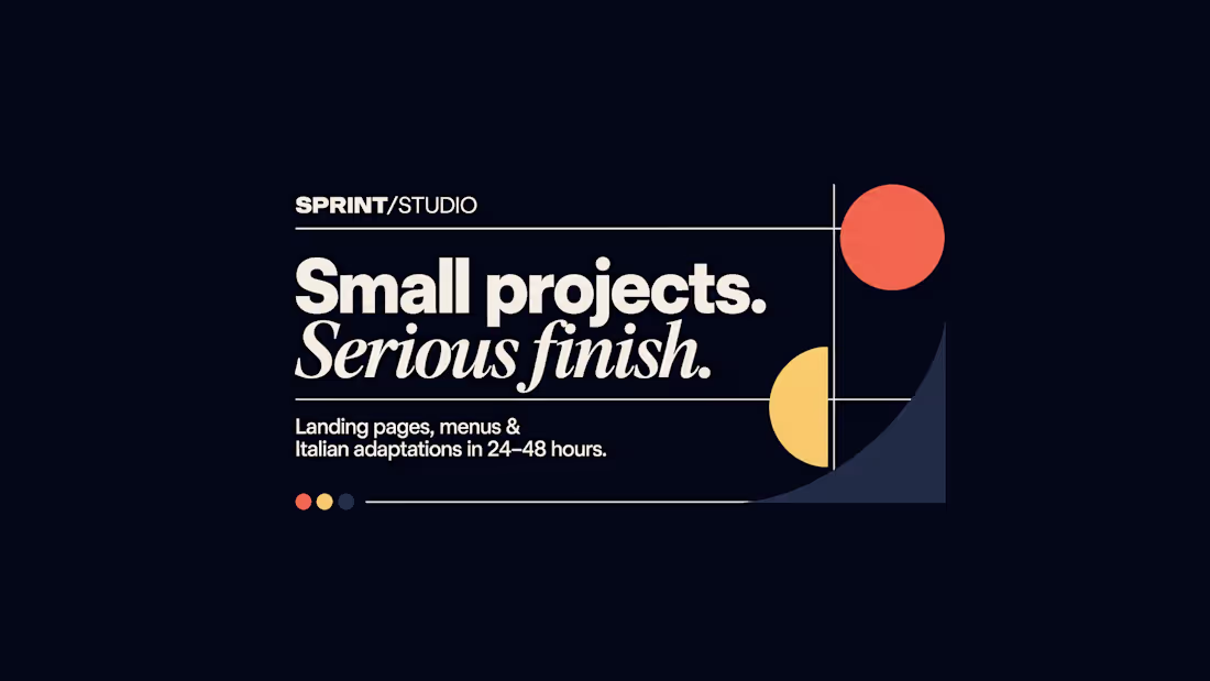 Cover image for Responsive landing page designed and built in 48 hours
