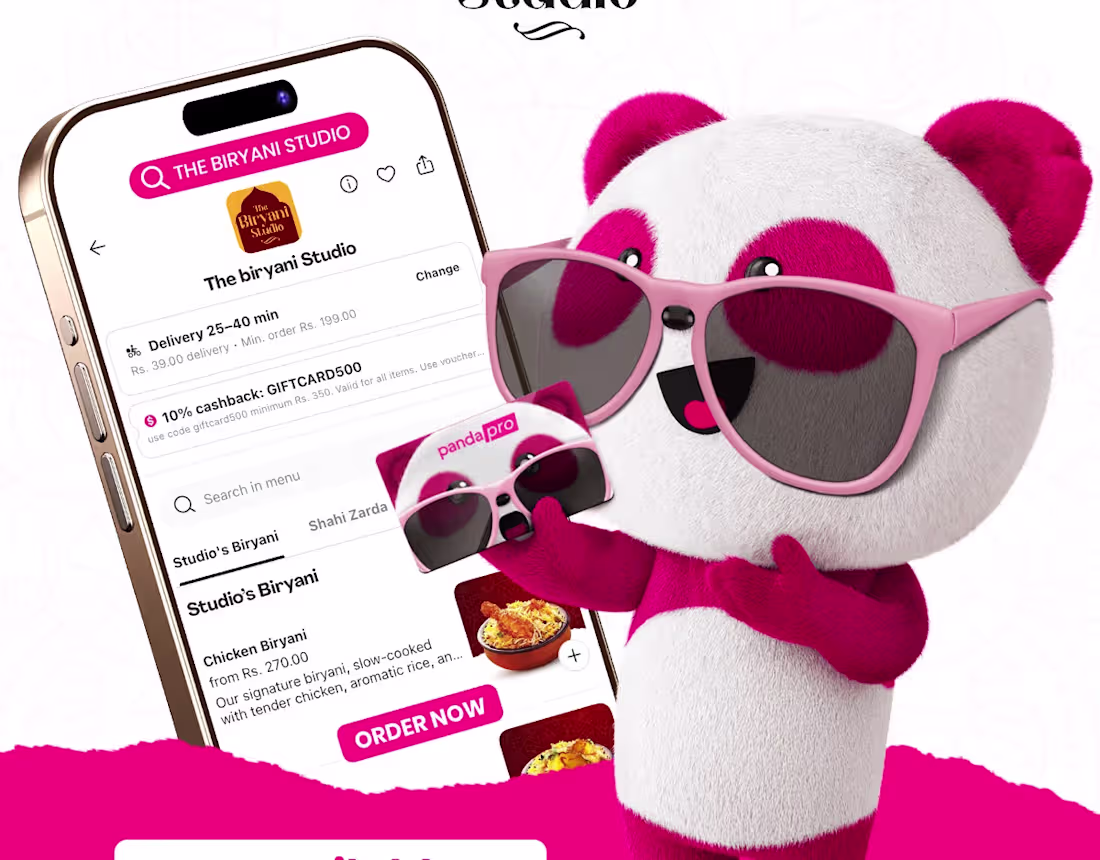 Cover image for FoodPanda App Social Media Post Design