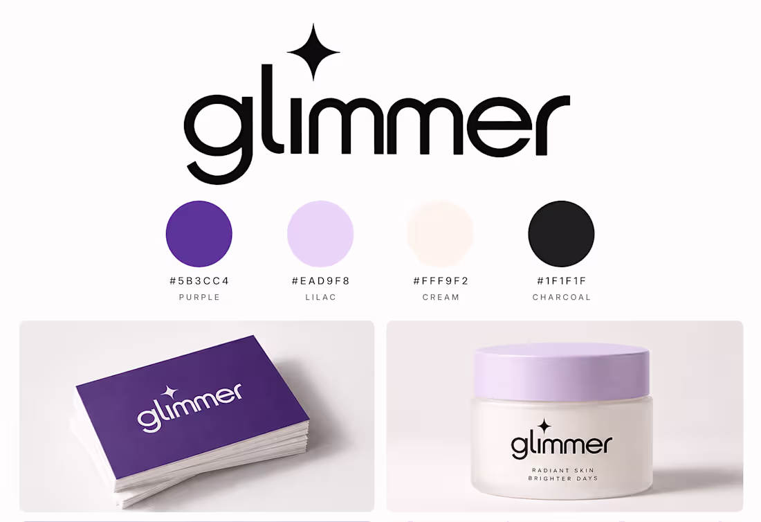 Cover image for Glimmer - Brand Identity & Product Design
