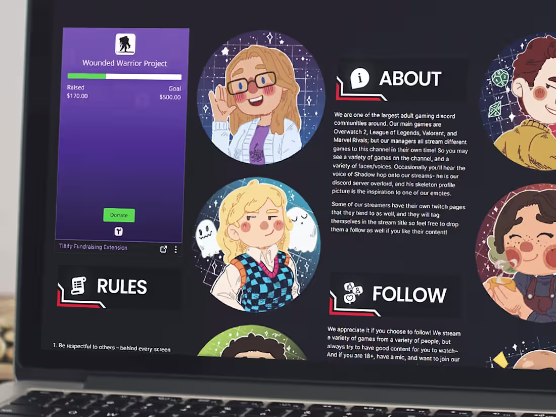 Cover image for Stream elements for your streaming overlays (NO AI)