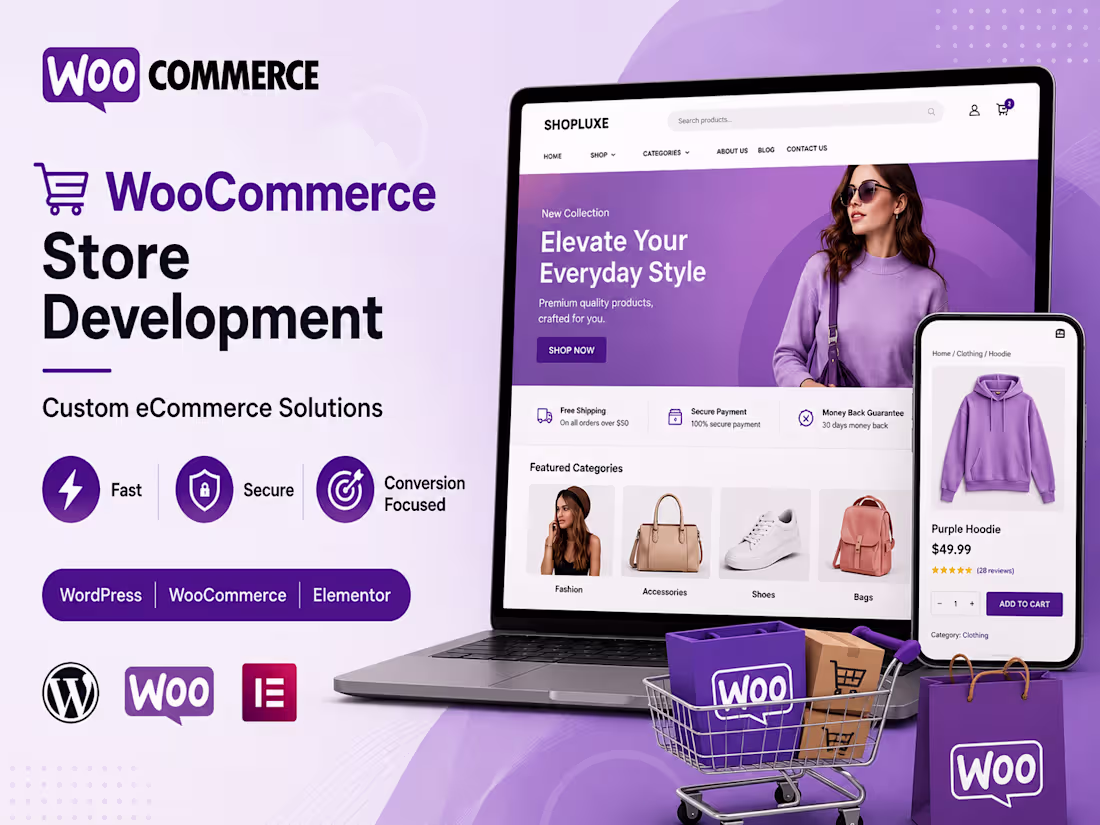 Cover image for 🛒 WooCommerce Store Development