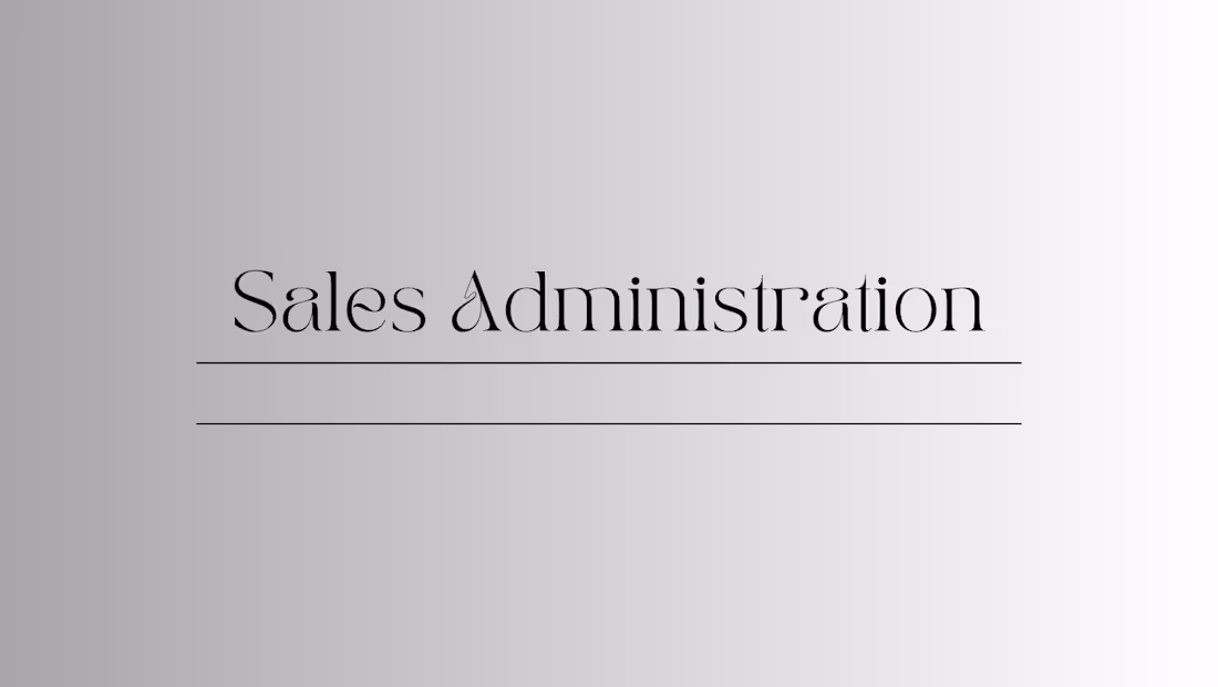 Cover image for Sales Administration using Intuit Quickbooks