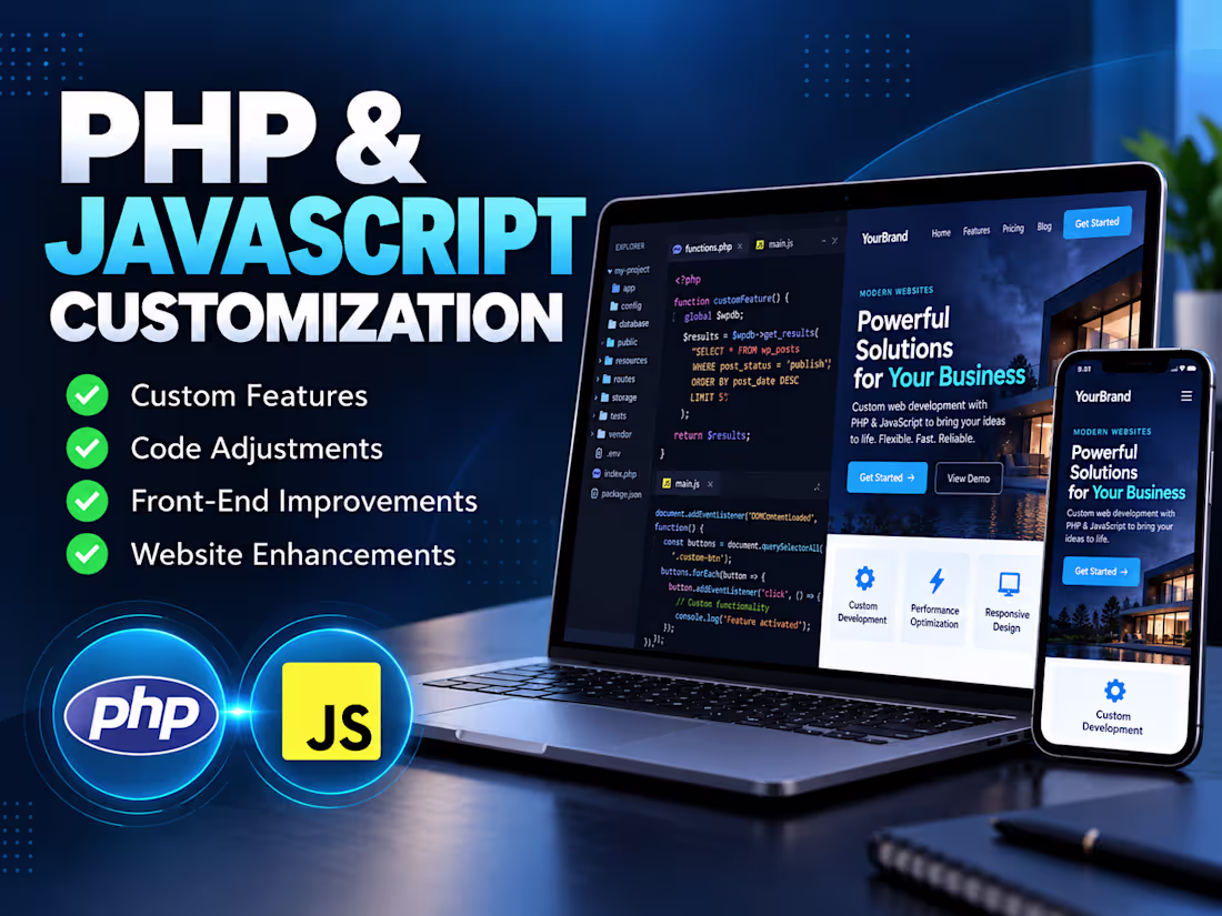 Cover image for PHP & JavaScript Customization