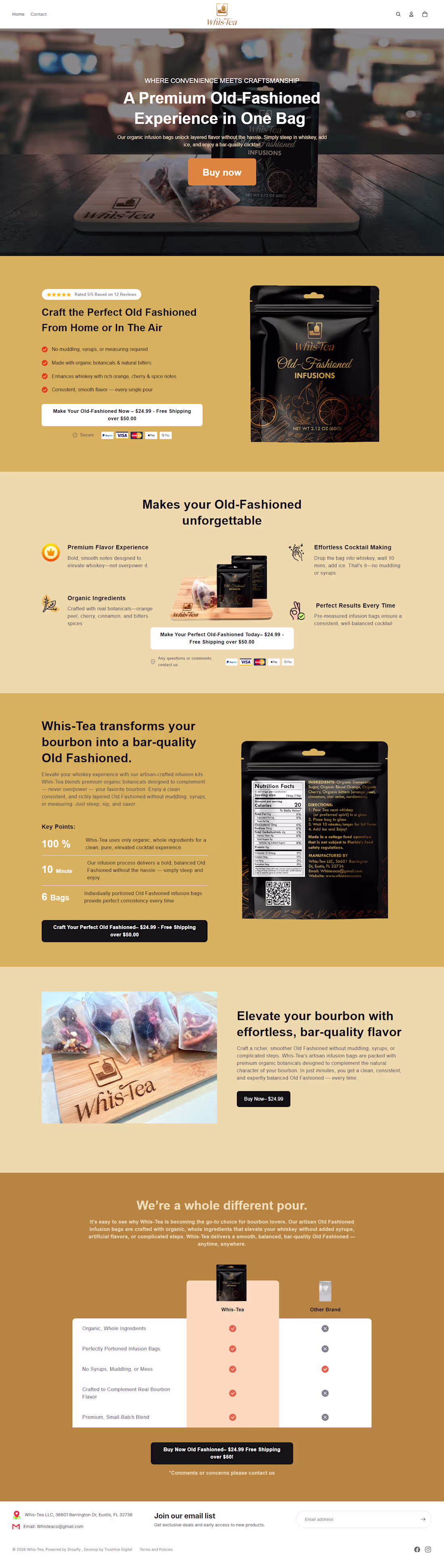 Cover image for Responsive Shopify Landing Page for