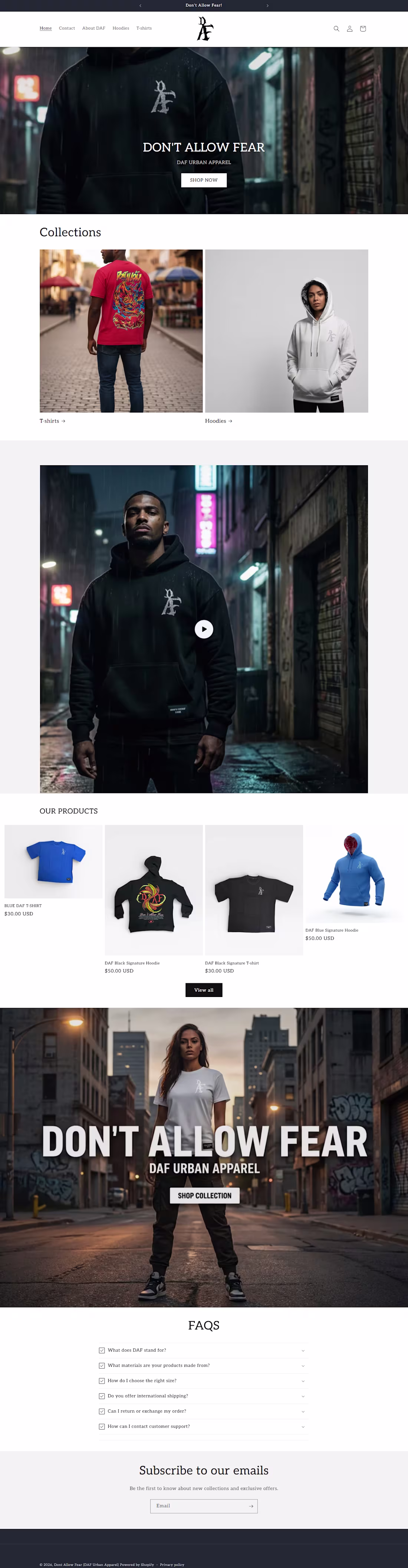 Cover image for SHOPIFY APPAREL STORE DESIGN FOR